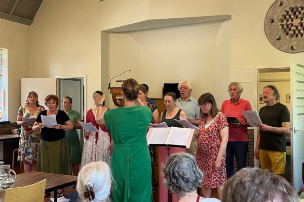 Zwaankoor zingt